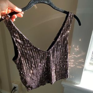 Sparkle Crop Top